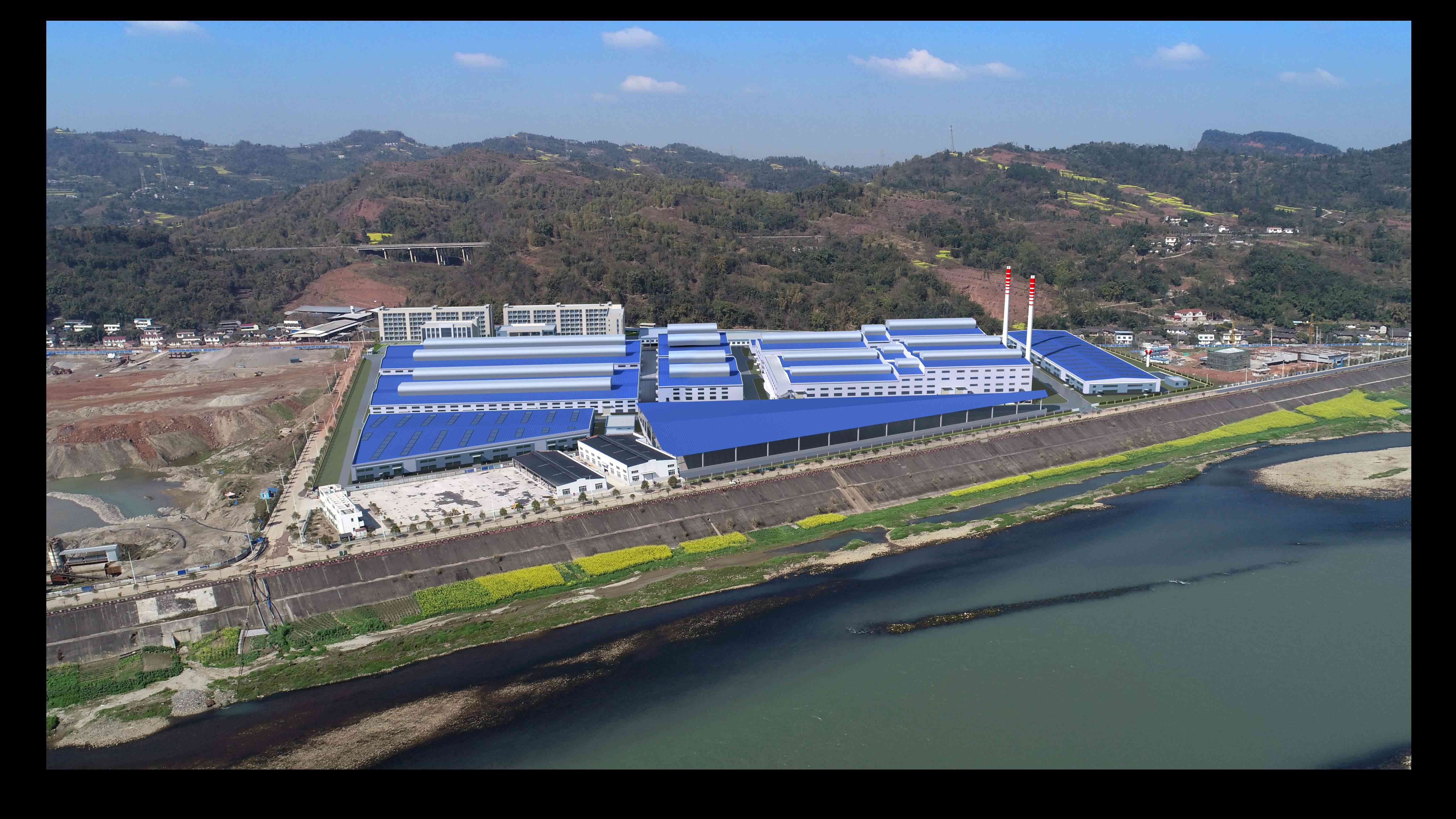 四川犍為合盛玻業(yè)有限公司年產23萬噸玻璃制品生產線易地搬遷項目