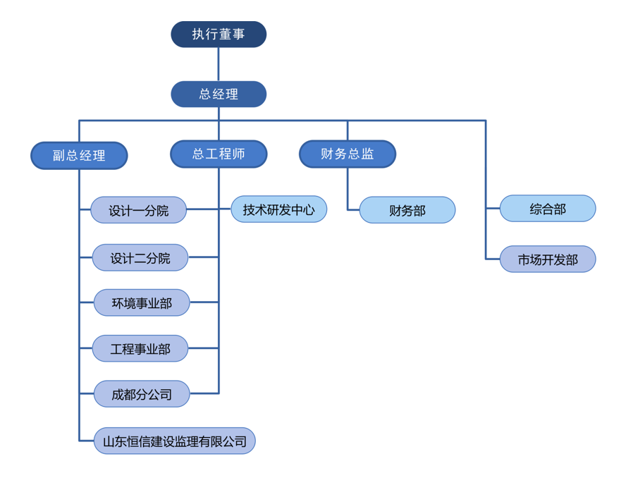 輕工設計院組織架構圖202509